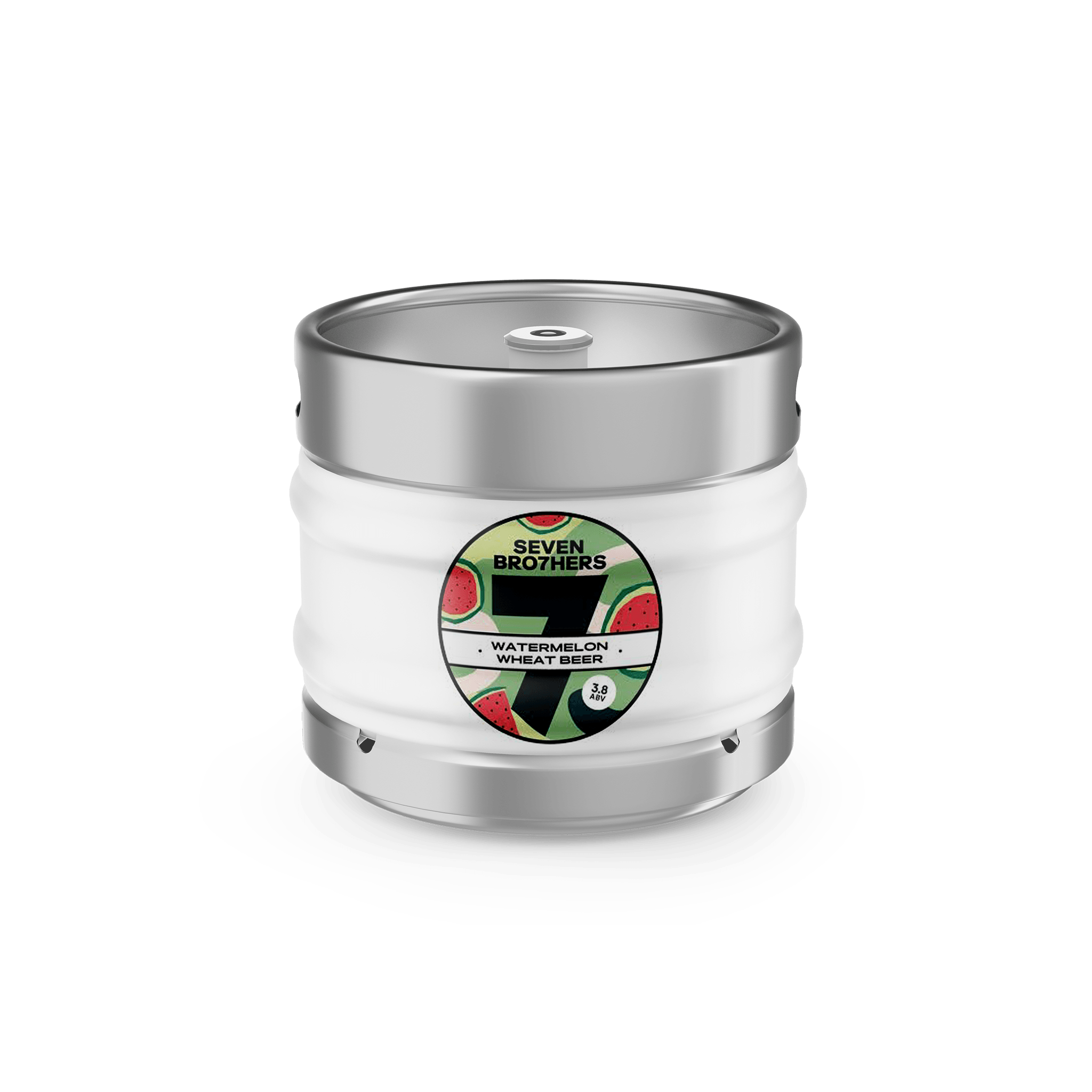 Seven Bro7hers Water Melon Wheat Beer - 30L Keg